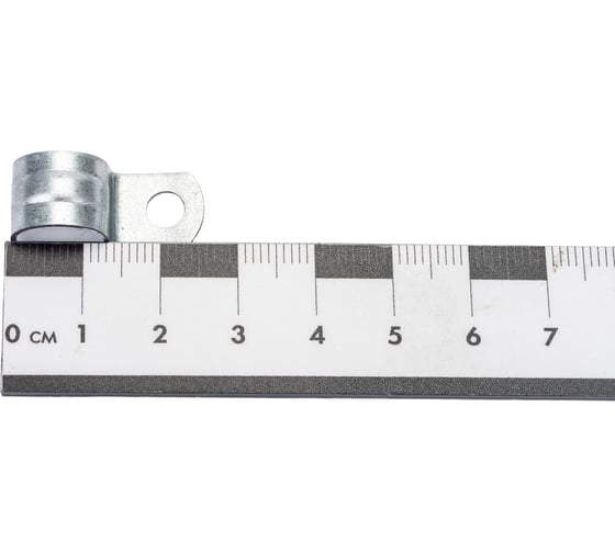Металлическая однолапковая скоба ТРИЗАМ 10-11 мм, 25 шт. TRZ0313