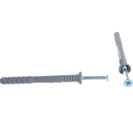 Дюбель-гвоздь Невский Крепеж полипропилен, 6x60, потайная манжета, 100 шт. 814243