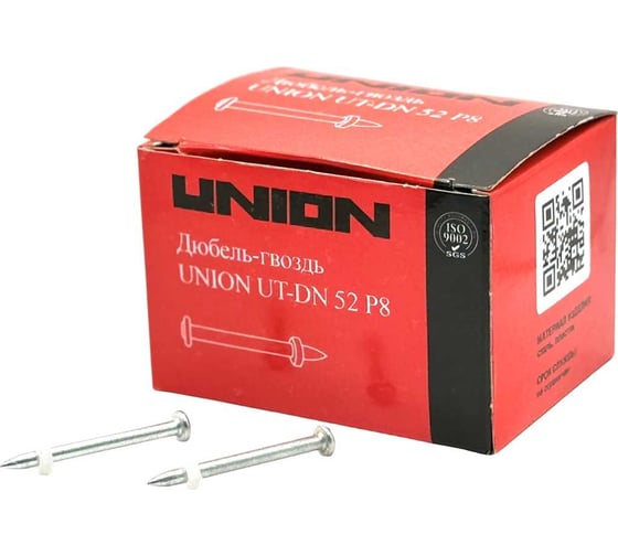Дюбель-гвоздь UNION UT-DN 52 P8 100 шт. 4631165849591