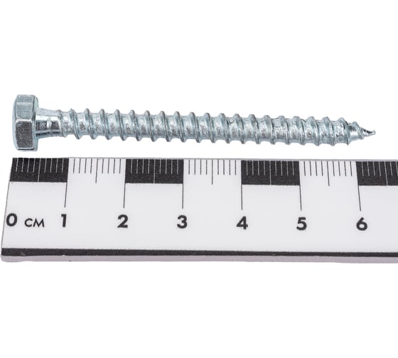 Шурупы с шестигранной головкой Gigant 6.0x60, Zn, 1 кг 123624