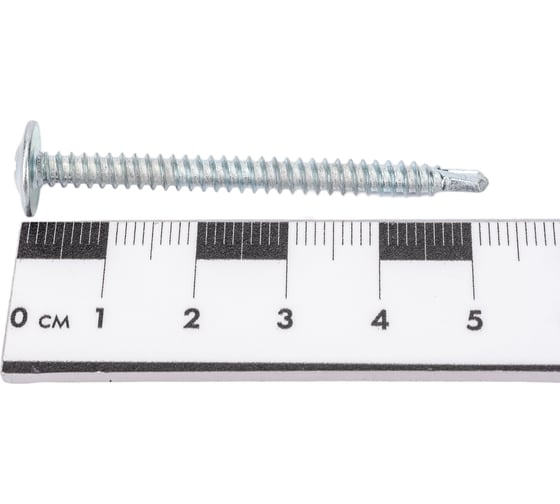 Саморезы Gigant 4,2x51, полусфера, сверло, цинк, 1 кг (примерно 247 шт) 123579