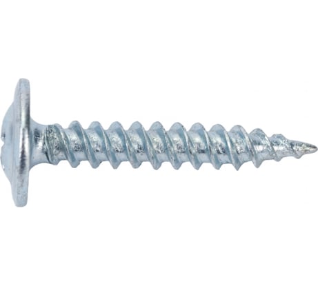 Саморезы Gigant 4,2x25, полусфера, острый, цинк, 1 кг (примерно 457 шт) 123568