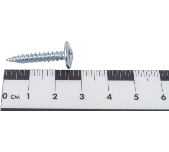 Саморезы Gigant 4,2x25, полусфера, острый, цинк, 1 кг (примерно 457 шт) 123568
