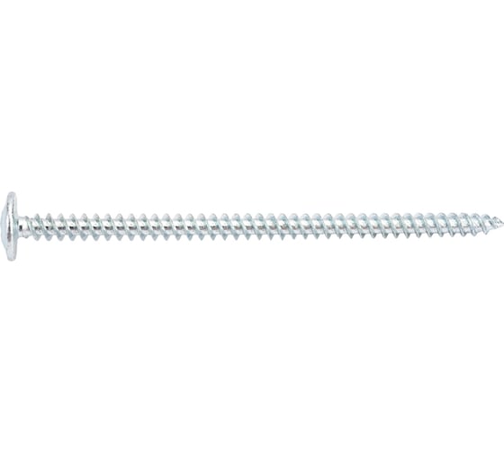Саморезы Gigant 4,2x75, полусфера, острый, цинк, 50 шт. 123589