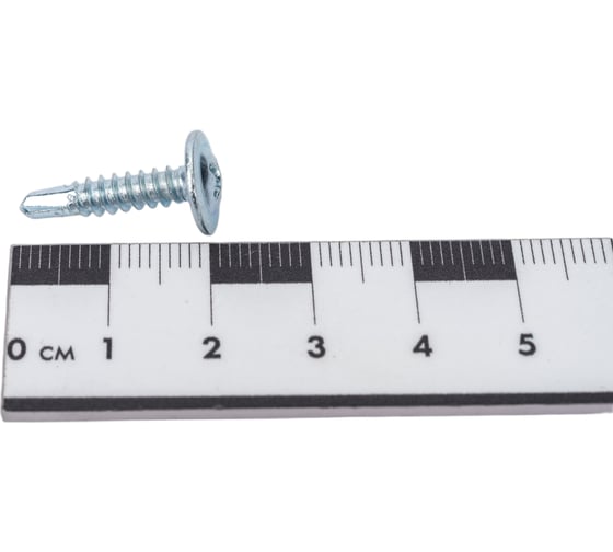Саморезы Gigant 4,2x19, полусфера, сверло, цинк, 800 шт. 123597