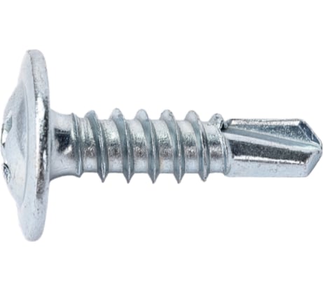 Саморезы Gigant 4,2x16, полусфера, сверло, цинк, 1000 шт. 123596