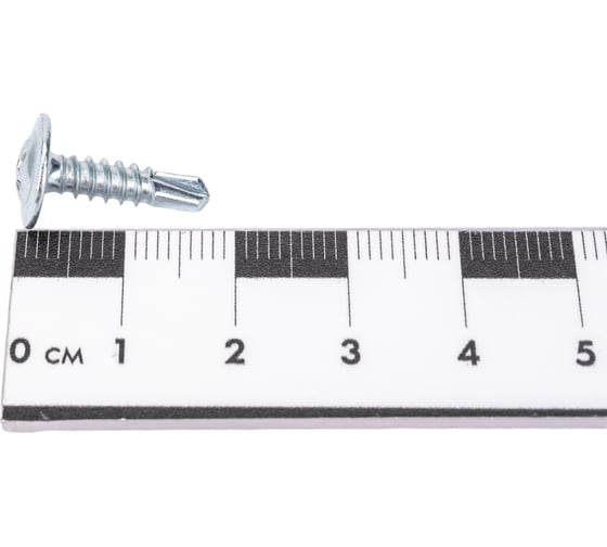 Саморезы Gigant 4,2x16, полусфера, сверло, цинк, 1000 шт. 123596