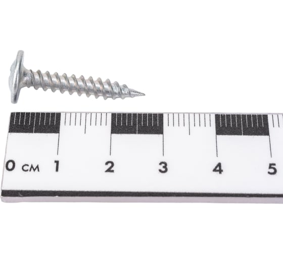 Саморезы Gigant 4,2x25, полусфера, острый, цинк, 700 шт. 123583