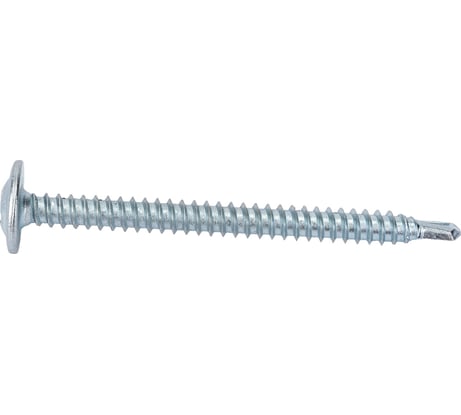 Саморезы Gigant 4,2x51, полусфера, сверло, цинк, 200 шт. 123602