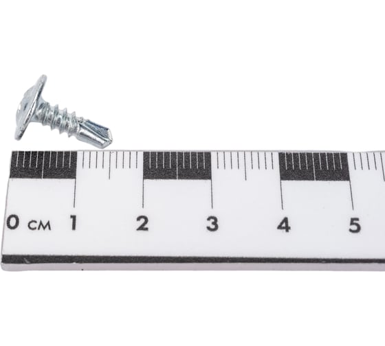 Саморезы Gigant 4,2x13, полусфера, сверло, цинк, 1000 шт. 123605