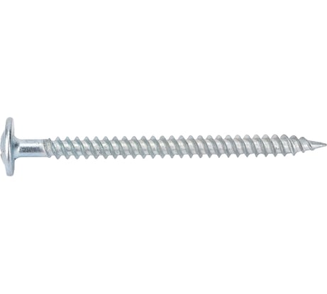 Саморезы Gigant 4,2x57, полусфера, острый, цинк, 500 шт. 123595