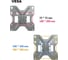 Наклонно-поворотный кронштейн TRESS черный WM-25221M 3