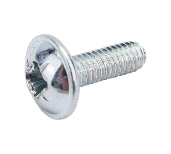 Винт с полукруглой головкой Невский Крепеж DIN 967, цинк M4x12 1 кг 830496