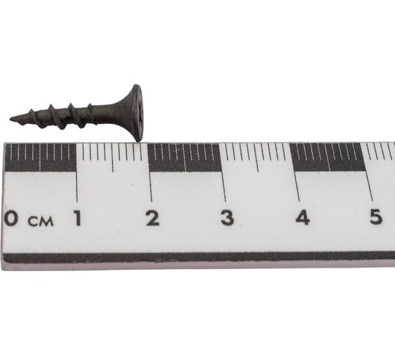 Саморезы Gigant 3,5x19, потайная головка, крупный шаг, оксидированный, 1 кг (примерно 787 шт) 123525
