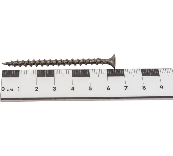 Саморезы Gigant 4,2x65, потайная головка, крупный шаг, оксидированный, 1 кг (примерно 217 шт) 123533