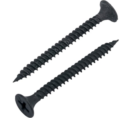 Саморезы Gigant 3,5x41, потайная головка, частая резьба, оксидированный, 1 кг (примерно 482 шт) 123614