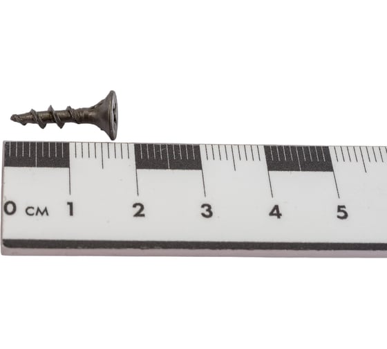 Саморезы Gigant 3,5x16, потайная головка, крупный шаг, оксидированный, 1000 шт. 123545