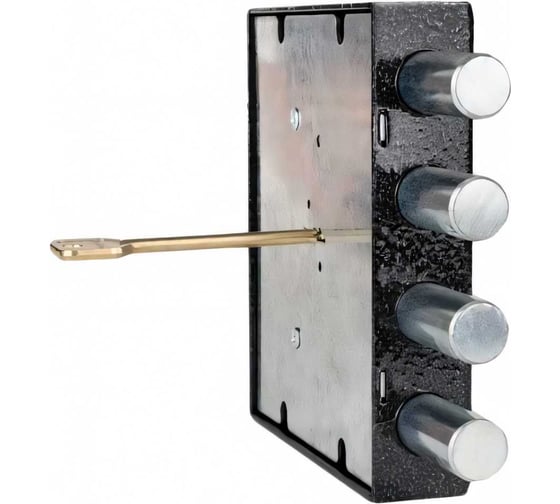 Накладной замок Siblock ЗН4-ГС1, 4 ключа 461