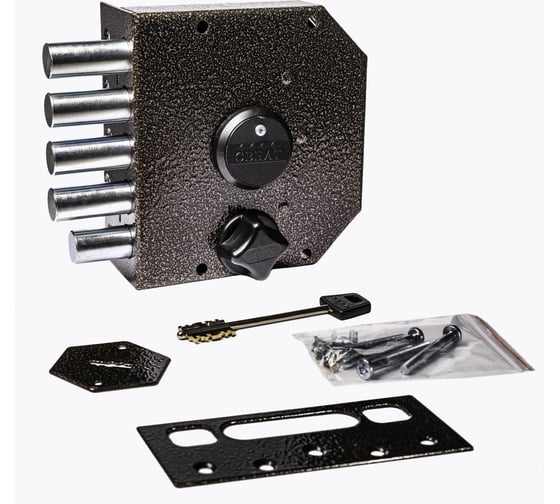 Накладной замок Siblock ЗНСЗ-4, 4 ключа 479