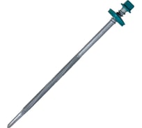 Саморез для сэндвич-панелей HARDWEX ТМ HWX16-P20-6.3/5.5x140 мм, св.№6, RUSPERT, RAL 5021, 100 шт. 5190002408289