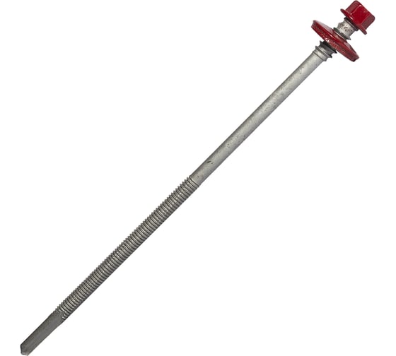 Саморез для сэндвич-панелей HARDWEX ТМ HWX16-P20-6.3/5.5x160 мм, св.№6, RUSPERT, RAL 3011, 50 шт. 5190002408524