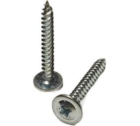 Белый саморез с пресс-шайбой GSMETZ 4,2x32 мм, оцинкованный, 10 кг, 3846 шт., ph2 1024232