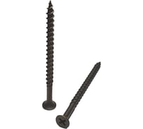 Саморез черный фосфатированный по дереву 4.2x70 мм, ph2, 10 кг GSMETZ 1004270