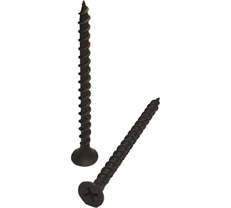 Саморез черный фосфатированный по дереву 3.5x55 мм, ph2, 10 кг GSMETZ 1003555