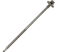 Саморез для сэндвич-панелей HARDWEX ТМ HWX5-P10-6.3/5.5x160 мм, св.№3, RUSPERT, 50 шт. 5190002407251