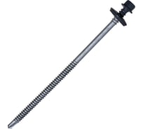 Саморез для сэндвич-панелей HARDWEX ТМ HWX5-P10-6.3/5.5x135 мм, св.№3, RUSPERT, RAL 7024, 100 шт. 5190002407169