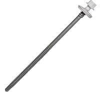 Саморез для сэндвич-панелей HARDWEX ТМ HWX5-P10-6.3/5.5x135 мм, св.№3, RUSPERT, RAL 9010, 100 шт. 5190002407237