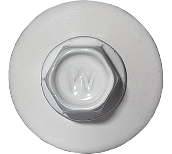 Саморез для сэндвич-панелей HARDWEX ТМ HWX5-P10-6.3/5.5x160 мм, св.№3, RUSPERT, RAL 9010, 50 шт. 5190002407527