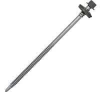 Саморез для сэндвич-панелей HARDWEX ТМ HWX5-P10-6.3/5.5x135 мм, св.№3, RUSPERT, RAL 7005, 100 шт. 5190002407152