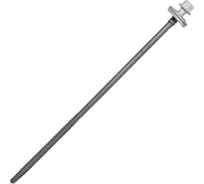 Саморез для сэндвич-панелей HARDWEX ТМ HWX5-P10-6.3/5.5x190 мм, св.№3, RUSPERT, RAL 9010, 50 шт. 5190002407817