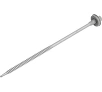 Саморез для сэндвич-панелей HARDWEX ТМ HWX5-P10-6.3/5.5x160 мм, св.№3, RUSPERT, RAL 7004, 50 шт. 5190002407435