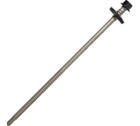 Саморез для сэндвич-панелей HARDWEX ТМ HWX5-P10-6.3/5.5x160 мм, св.№3, RUSPERT, RAL 9005, 50 шт. 5190002407503