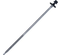 Саморез для сэндвич-панелей HARDWEX ТМ HWX5-P10-6.3/5.5x190 мм, св.№3, RUSPERT, RAL 7024, 50 шт. 5190002407749