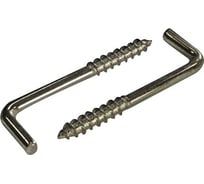 Г-образный шуруп-крючок ЦКИ 6x100 мм, Ц, 50 шт. 27894