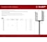 U-образное основание столба ЗУБР ОС-U 91x120x60 мм 310286-090 7