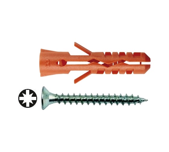 Дюбель 6 x 30 CS-PZ Mungo MN-S 100 шт. MUN-1380077