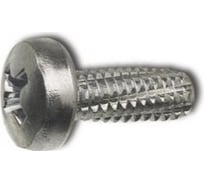 Резьбонарезающий винт ЦКИ DIN 7516A, М4x8 мм, Ц, Ph2, 250 шт. 28595
