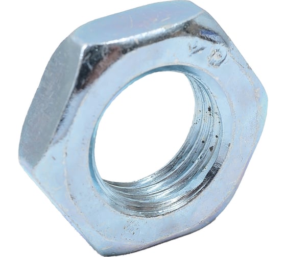 Низкая гайка ЦКИ DIN 439 B, М14x1.5 мм, 04, Ц, SW22, 25 шт. 39904