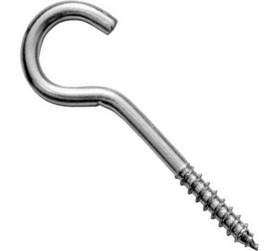 Шуруп-полукольцо ЦКИ 2.6x10/30 мм, Ц, 50 шт. 27820 1
