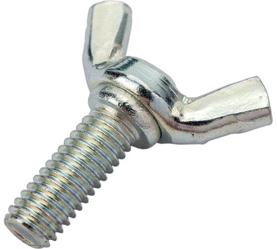 Винт-барашек ЦКИ М6x16 мм, ~DIN 316, Ц, 50 шт. 47598