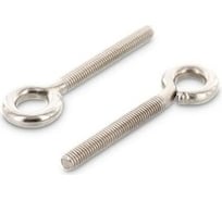 Петля-винт ЦКИ М4x30x6 мм, Ц, 50 шт. 27856
