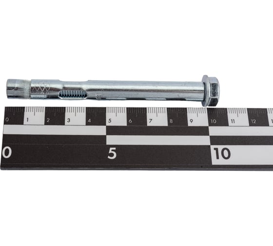 Анкерный болт МЕТАЛЛСЕРВИС м10x100 мм, 40 шт. 1240620