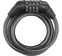 Трос-замок STELS 87601 длина 1500 мм, с кодовым замком, диаметр 10 мм KU07552