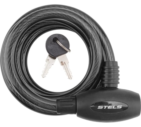 Трос-замок STELS 87306 длина 1500 мм, диаметр 12 мм KU07551