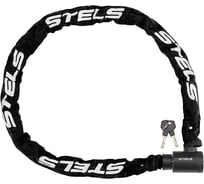 Цепь-замок STELS 85803 в тканевой оплетке, с ключом, 6x1200 мм, черный LU059773