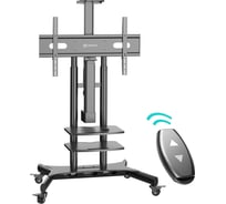 Моторизированная мобильная стойка для телевизора 50"-86" ONKRON TS1881E-B